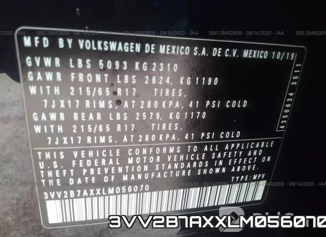 3VV2B7AXXLM056070 фото 10