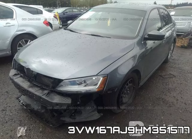 3VW167AJ9HM351577 фото 3