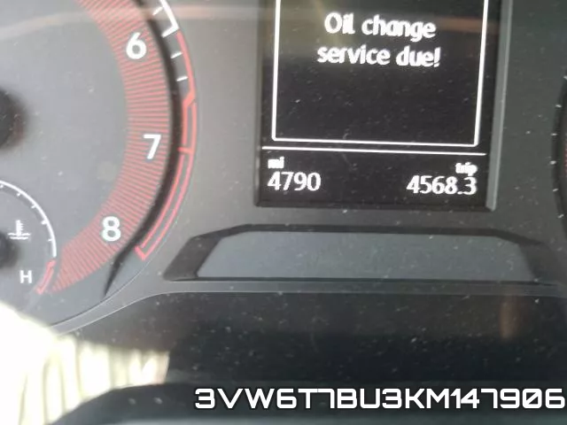 3VW6T7BU3KM147906 фото 8
