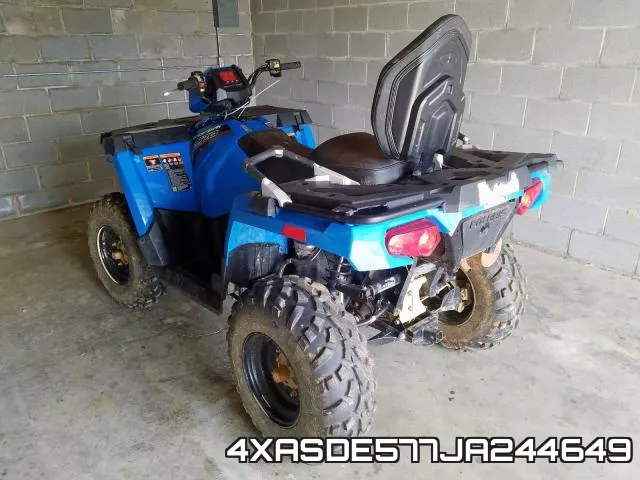 4XASDE577JA244649 фото 4