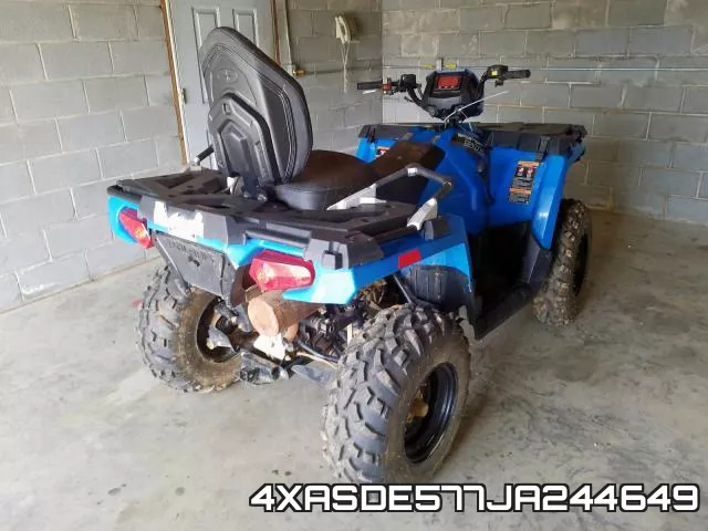 4XASDE577JA244649 фото 5
