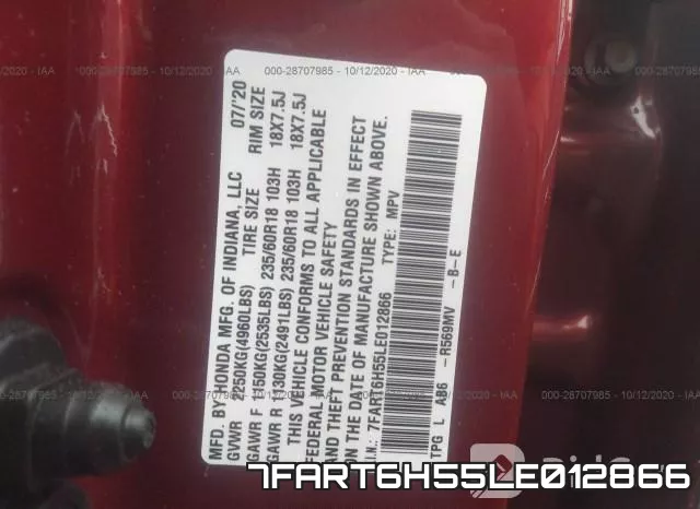 7FART6H55LE012866 фото 10