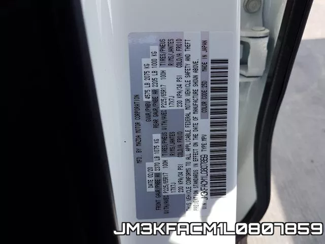JM3KFACM1L0807859 фото 2