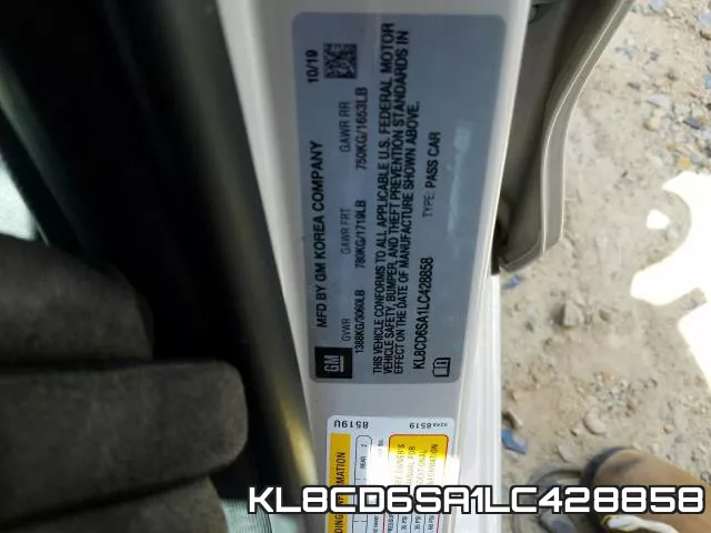 KL8CD6SA1LC428858 фото 2