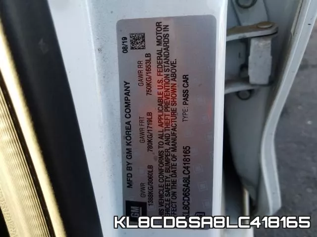 KL8CD6SA8LC418165 фото 2