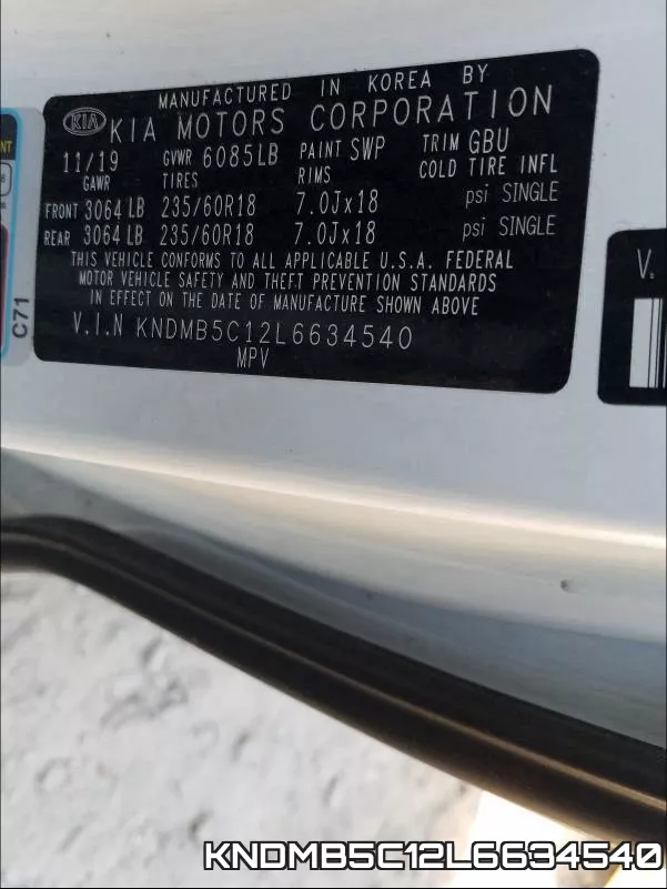 KNDMB5C12L6634540 фото 2