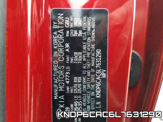 KNDP6CAC6L7631290 фото 2