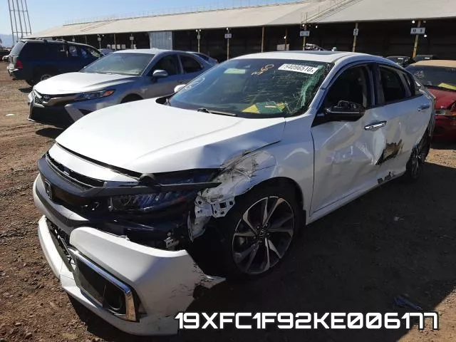 19XFC1F92KE006177 фото 3