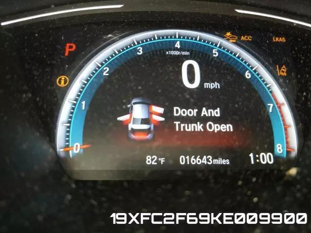 19XFC2F69KE009900 фото 9