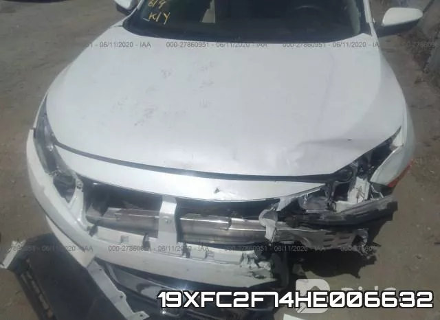 19XFC2F74HE006632 фото 2