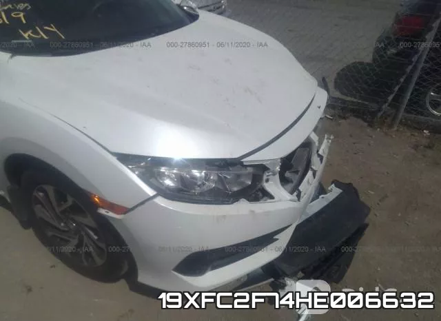 19XFC2F74HE006632 фото 7