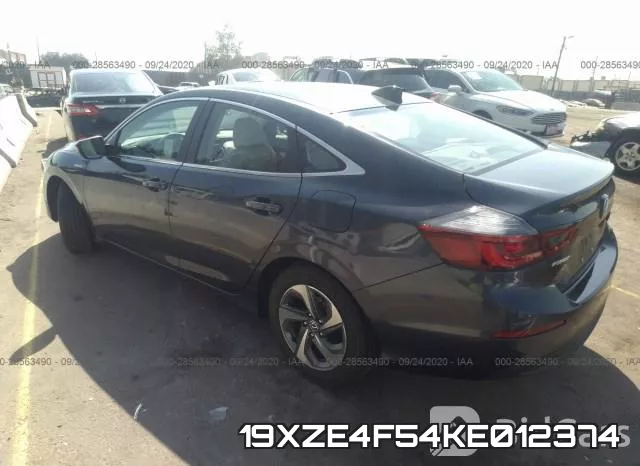 19XZE4F54KE012374 фото 4