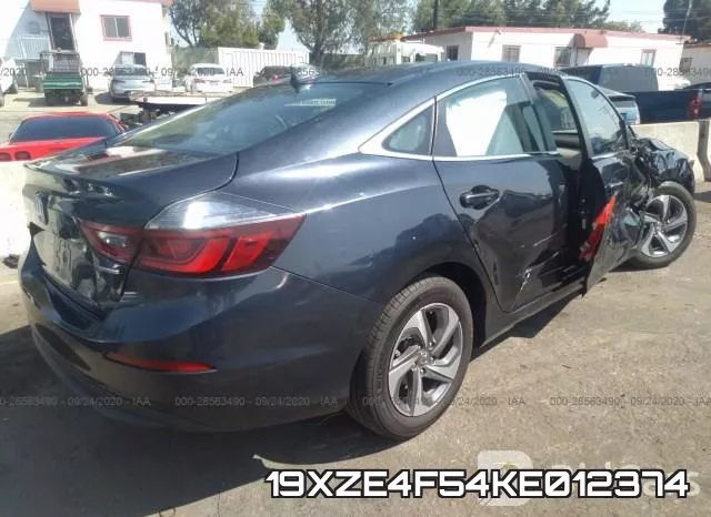 19XZE4F54KE012374 фото 5