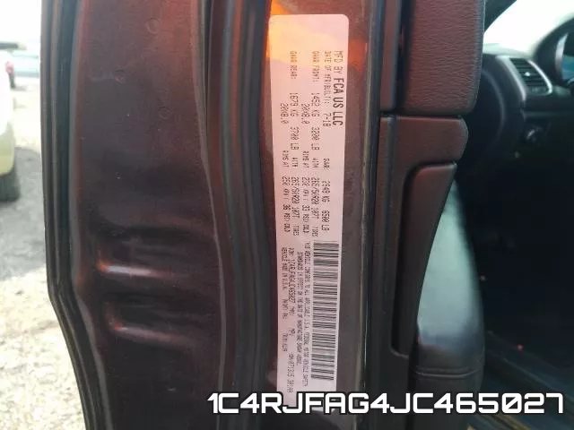 1C4RJFAG4JC465027 фото 2