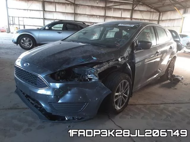 1FADP3K28JL206749 фото 2