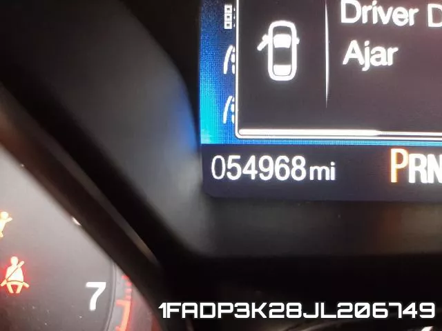 1FADP3K28JL206749 фото 8