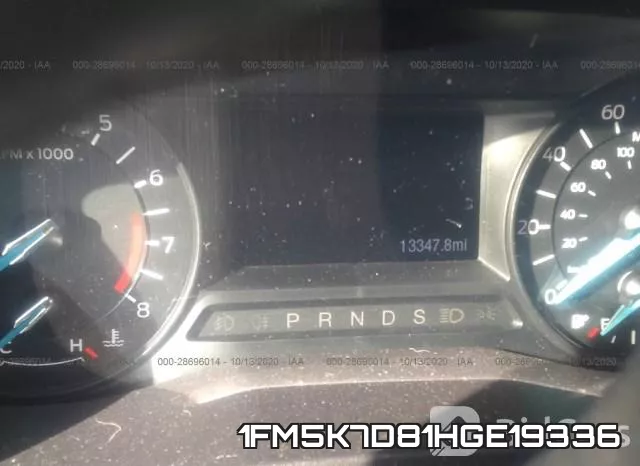 1FM5K7D81HGE19336 фото 8