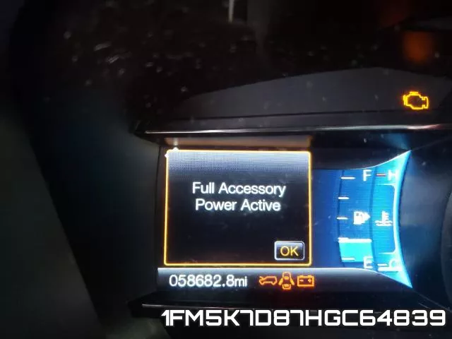 1FM5K7D87HGC64839 фото 9