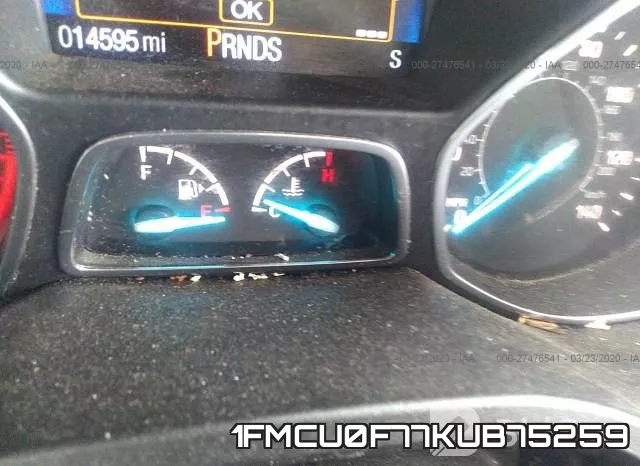 1FMCU0F77KUB75259 фото 8