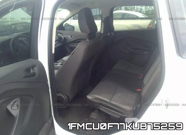 1FMCU0F77KUB75259 фото 9