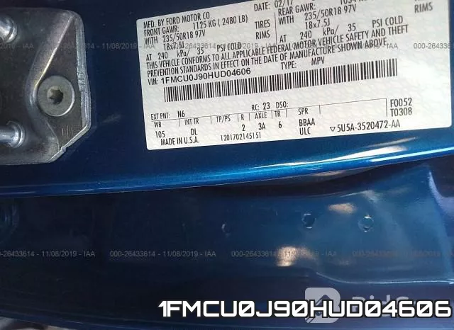 1FMCU0J90HUD04606 фото 10