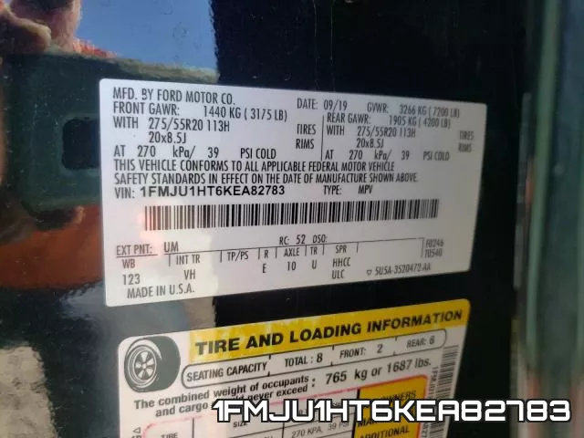 1FMJU1HT6KEA82783 фото 2