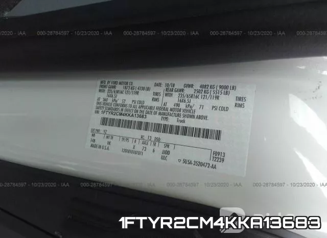 1FTYR2CM4KKA13683 фото 10