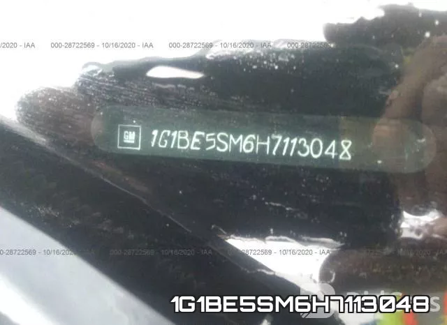 1G1BE5SM6H7113048 фото 10