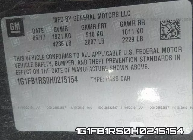 1G1FB1RS0H0215154 фото 10