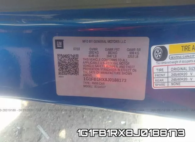 1G1FB1RX8J0188173 фото 10
