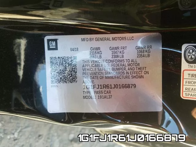 1G1FJ1R61J0166879 фото 2