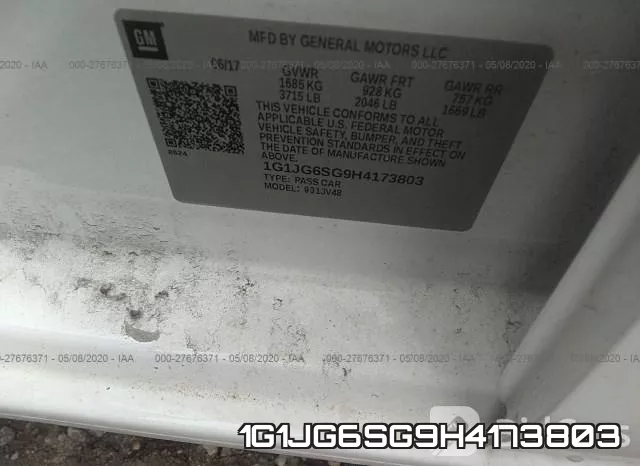 1G1JG6SG9H4173803 фото 10