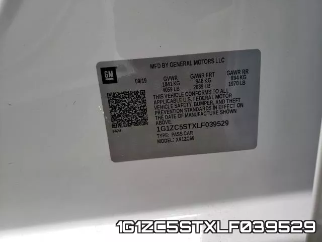 1G1ZC5STXLF039529 фото 2