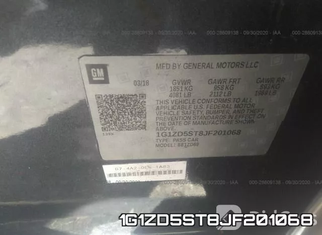 1G1ZD5ST8JF201068 фото 10