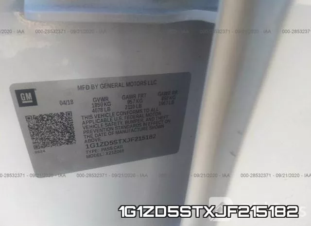 1G1ZD5STXJF215182 фото 10
