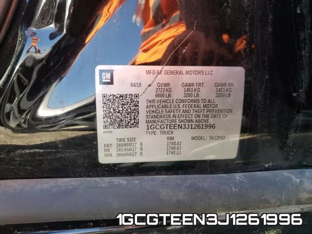 1GCGTEEN3J1261996 фото 2