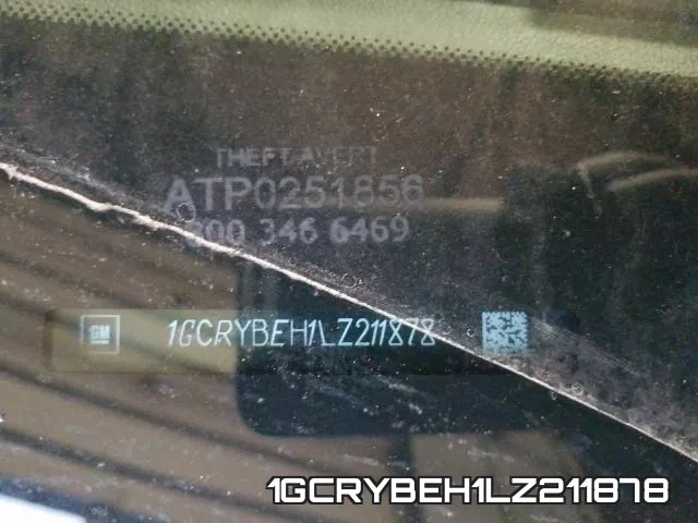 1GCRYBEH1LZ211878 фото 2