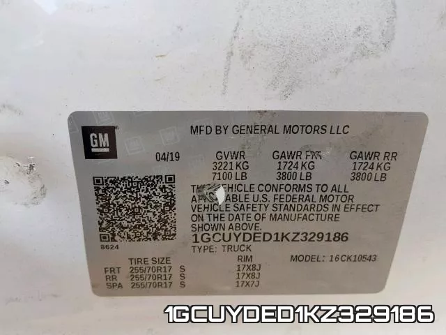 1GCUYDED1KZ329186 фото 2