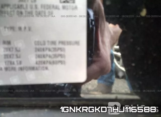 1GNKRGKD7HJ116588 фото 10