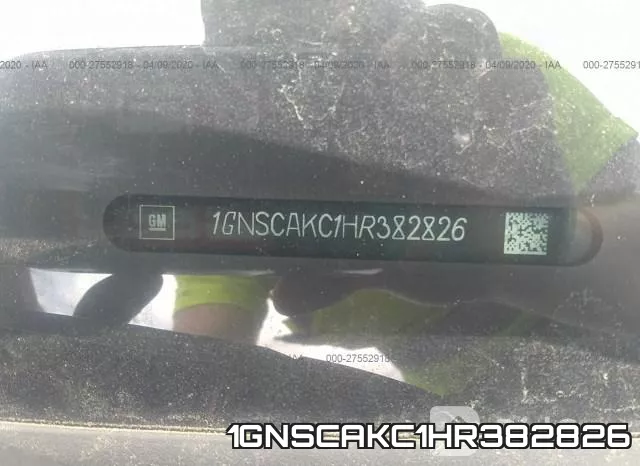 1GNSCAKC1HR382826 фото 10