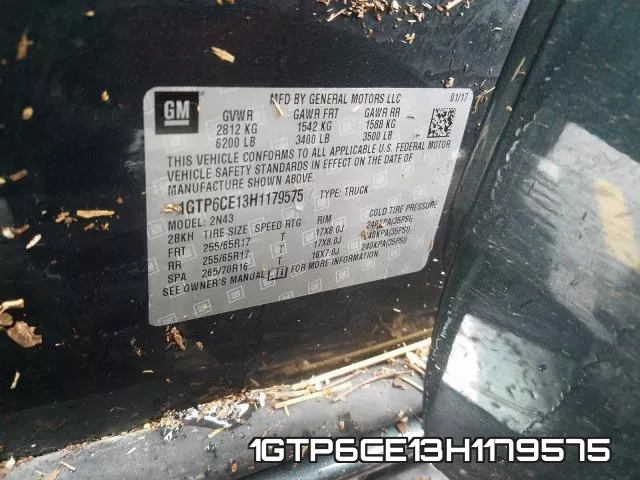1GTP6CE13H1179575 фото 2