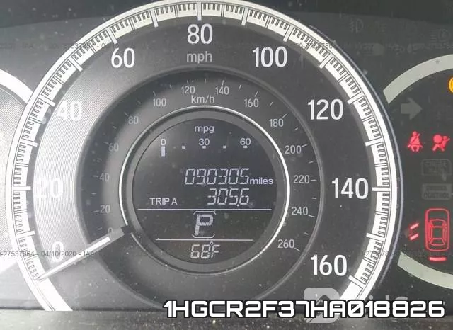 1HGCR2F37HA018826 фото 8