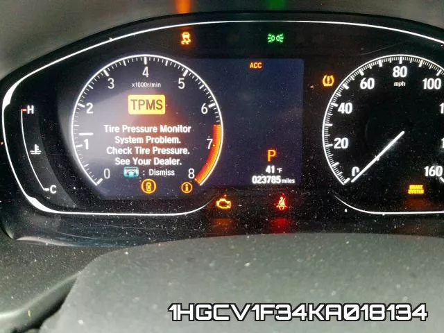 1HGCV1F34KA018134 фото 9