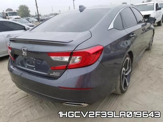 1HGCV2F39LA019643 фото 5