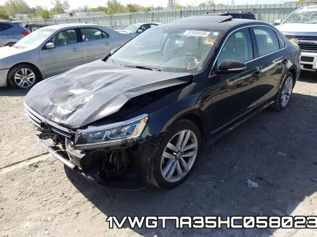 1VWGT7A35HC058023 фото 2