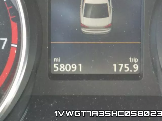 1VWGT7A35HC058023 фото 8