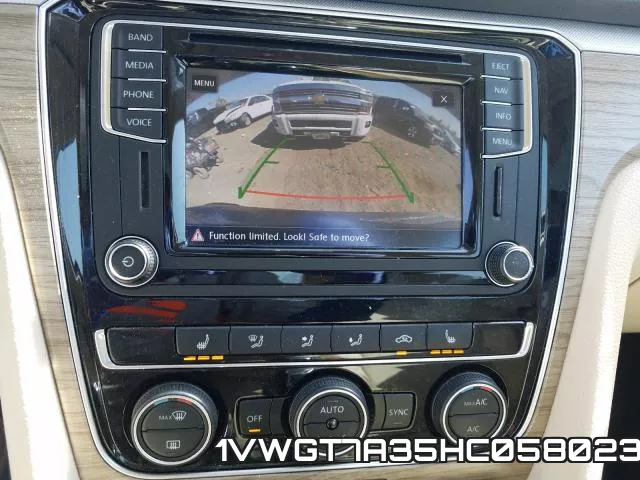 1VWGT7A35HC058023 фото 9
