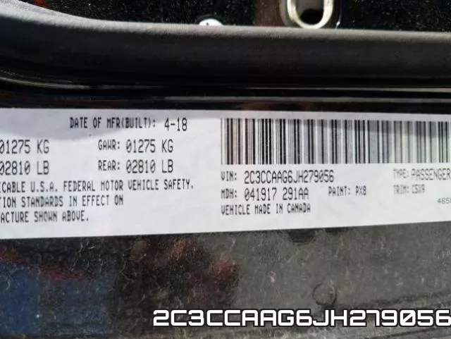 2C3CCAAG6JH279056 фото 2