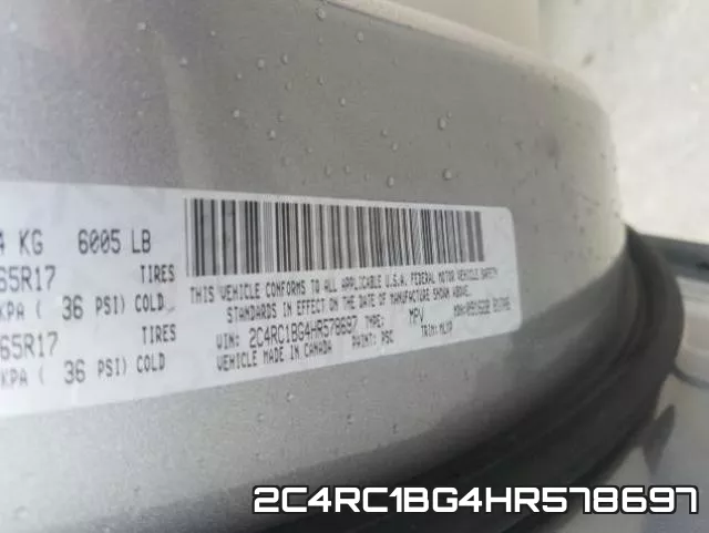 2C4RC1BG4HR578697 фото 2