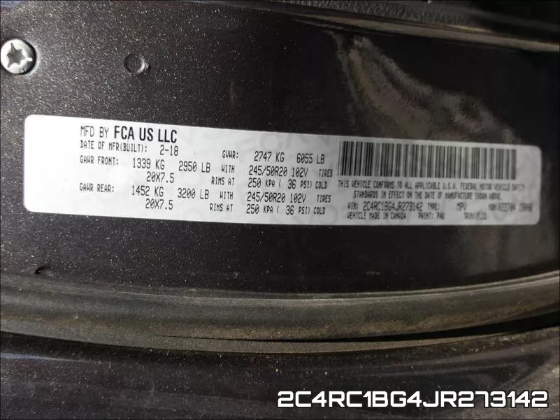 2C4RC1BG4JR273142 фото 2